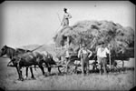 Sorensen family early farming in the Powder River Valley